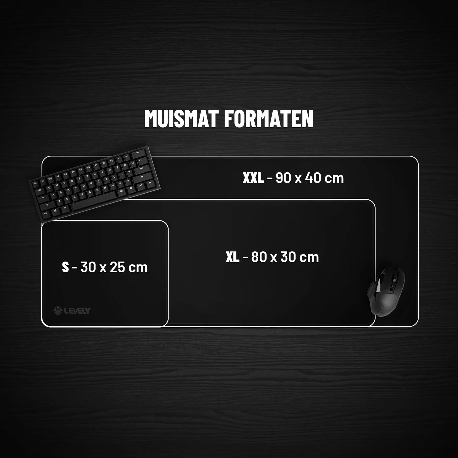 Welke muismat maat heb je nodig?